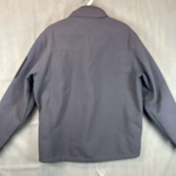 Eddie Bauer Jacket Mens XL Gray Black Fleece Lined - Picture 7 of 10